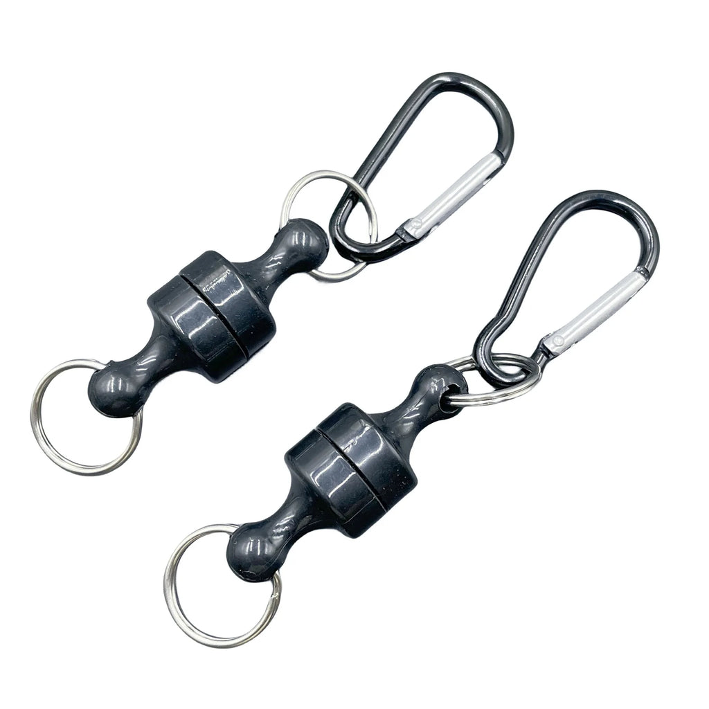 Magnetic Detachable Carabiner Clip Keychain D-Buckle Key Ring Carabiner Keychain Clip Qme