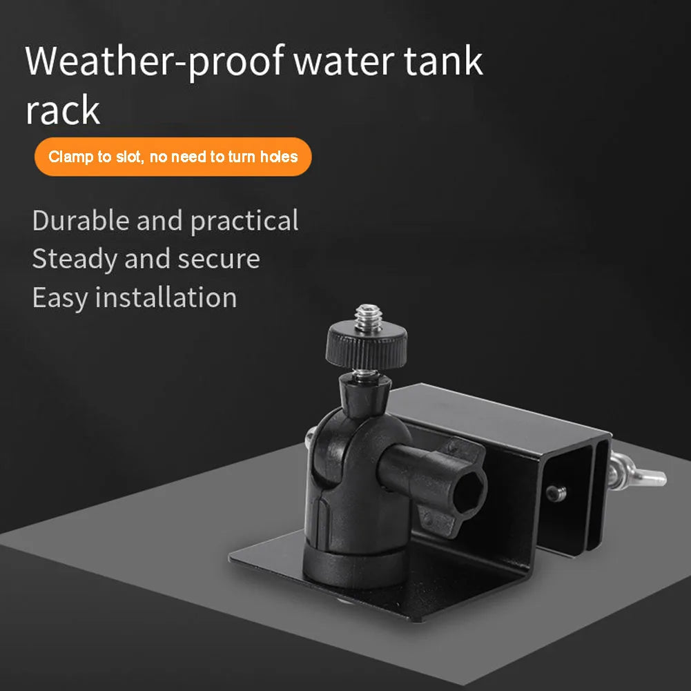 Weatherproof Solar Panel Gutter Bracket Mount with Screw Gutter Mount Bracket Qme Adapter A
