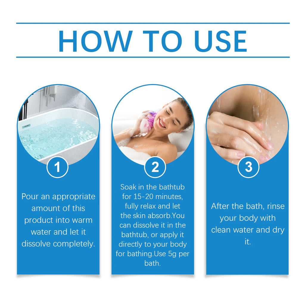 OceAura Epsom Salt Bath Soak – Mineral Exfoliating Bath Salts Mineral Bath Soak Qst