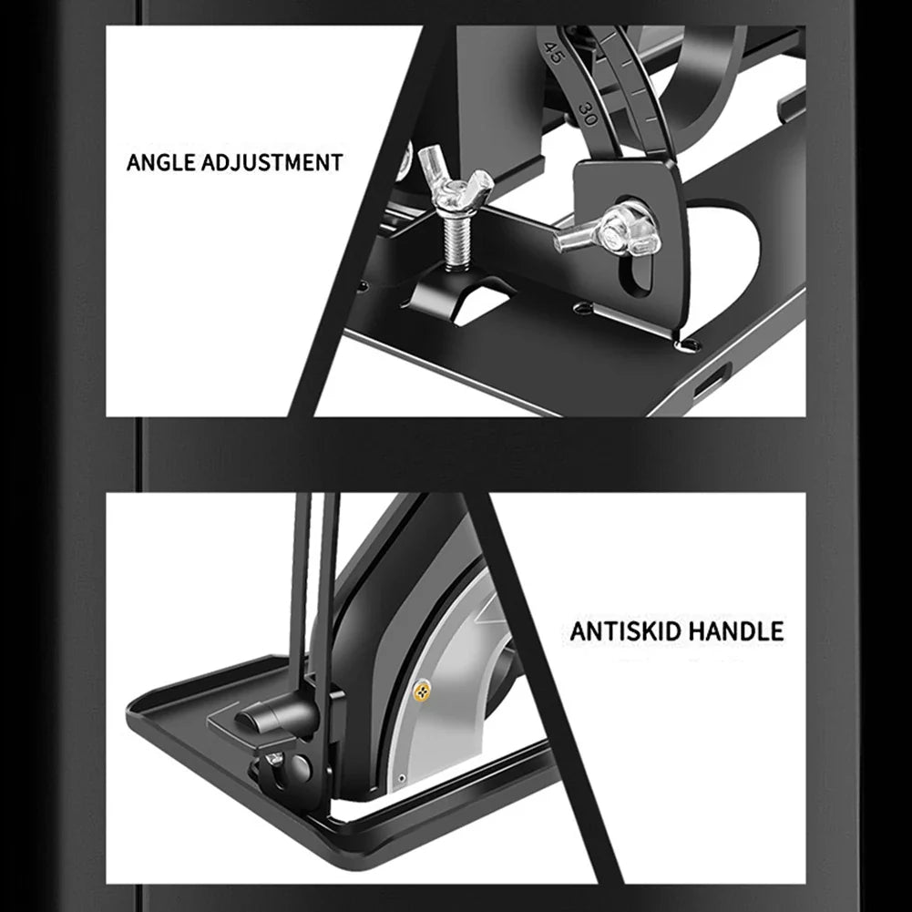 Angle Grinder Positioning Bracket | Adjustable 0–45° Converter Grinder Cutting Bracket Qme