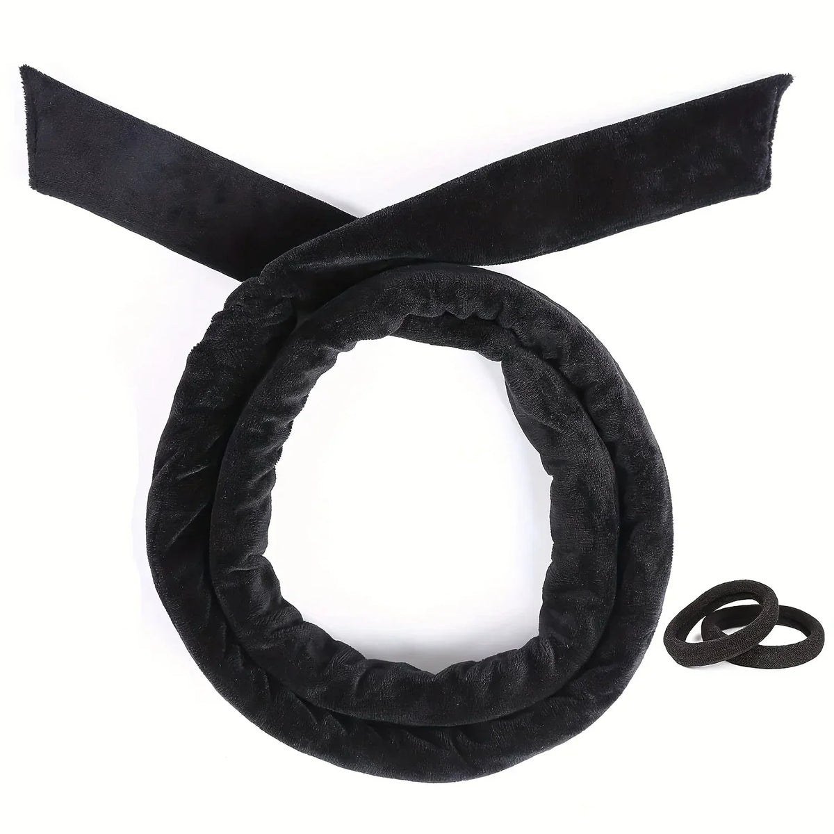 Heatless Curling Rod Headband – No Heat Curl Ribbon & Scrunchies Heatless Curl Headband Qme