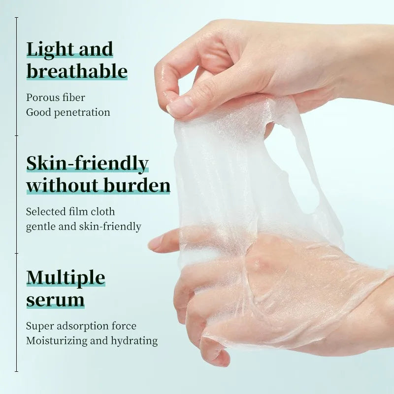 Whitening Sheet Mask – Deep Hydrating Brightening Face Mask Brightening Sheet Mask Qst