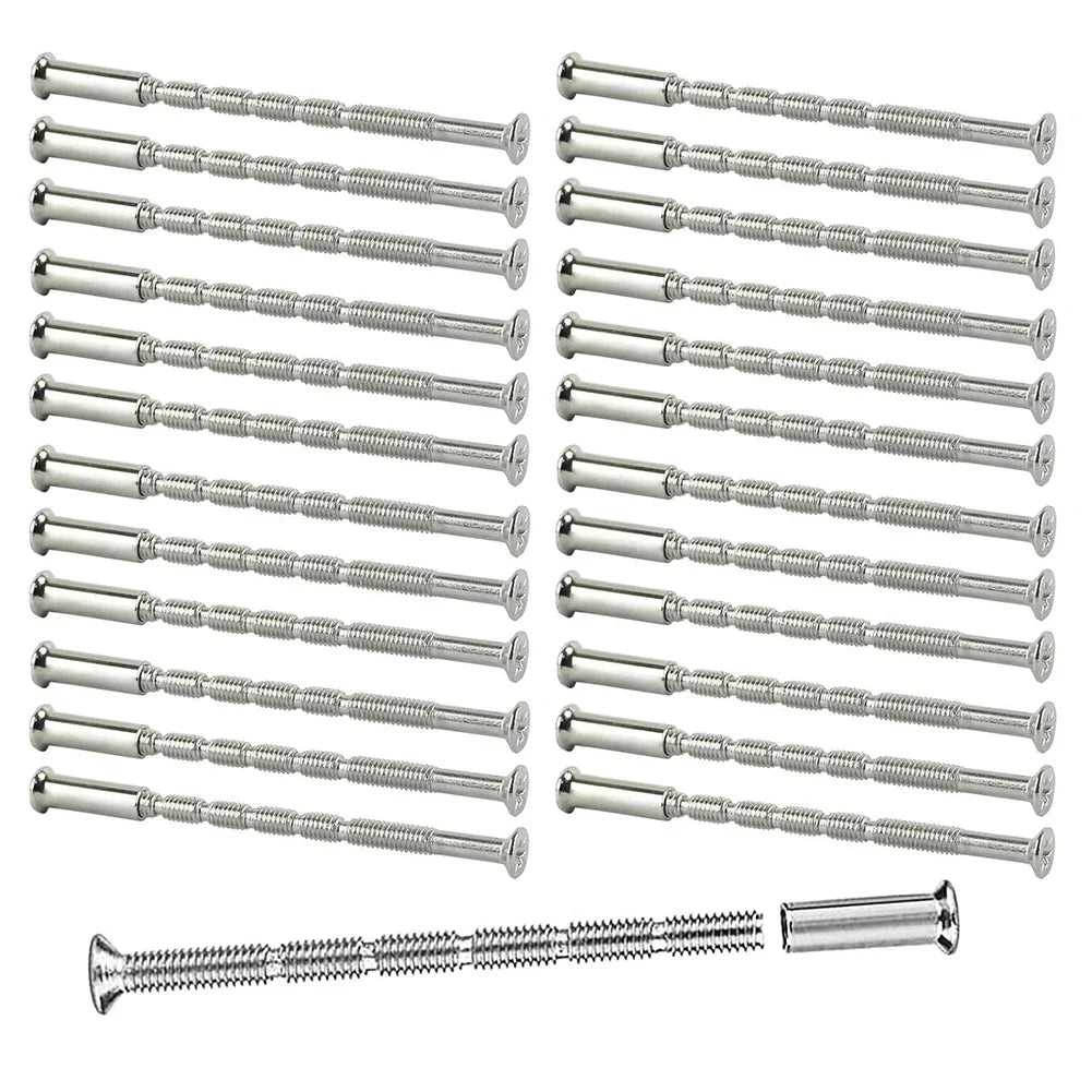 M3 Door Handle Fixing Screws – 25pc Carbon Steel Bolts Cabinet Fixing Screws Qme Default Title