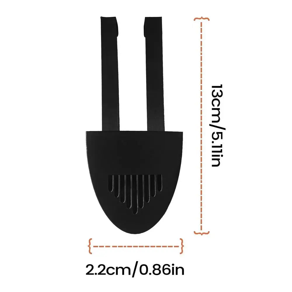Toilet Tank Cleaner Tablet Holder – Anti-Slip Suspending Toilet Tablet Holder Qme Black
