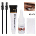 Eyebrow & Lash Tint Gel Cream – Black, Brown & Coffee Eyebrow Tint Gel Qme Black