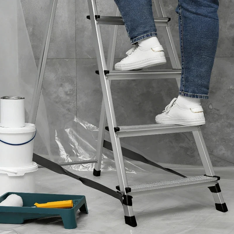 2-Step Ladder Rubber Foot Covers – Non-Slip Leg Pads 2 Pack Ladder Foot Covers Qme