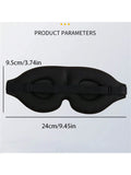3D Sleep Mask with Ear Plugs – Soft Light-Blocking Eye Mask Sleep Mask Set Qme 1pc