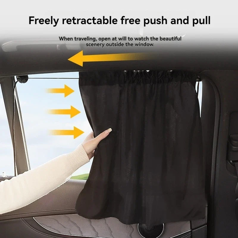 Cartoon Car Window Sunshade with Suction Cups for Kids Car Window Sunshade Qme
