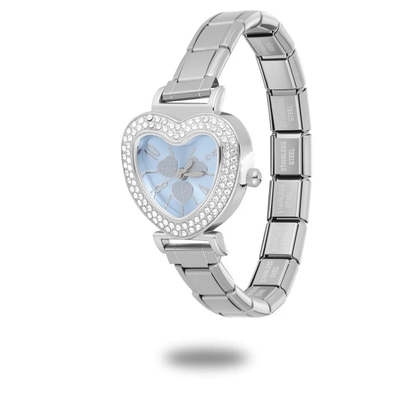 Zircon Stainless Steel Watch Bracelet for Men – 41 Colors Men's Bracelet Qme Style 28