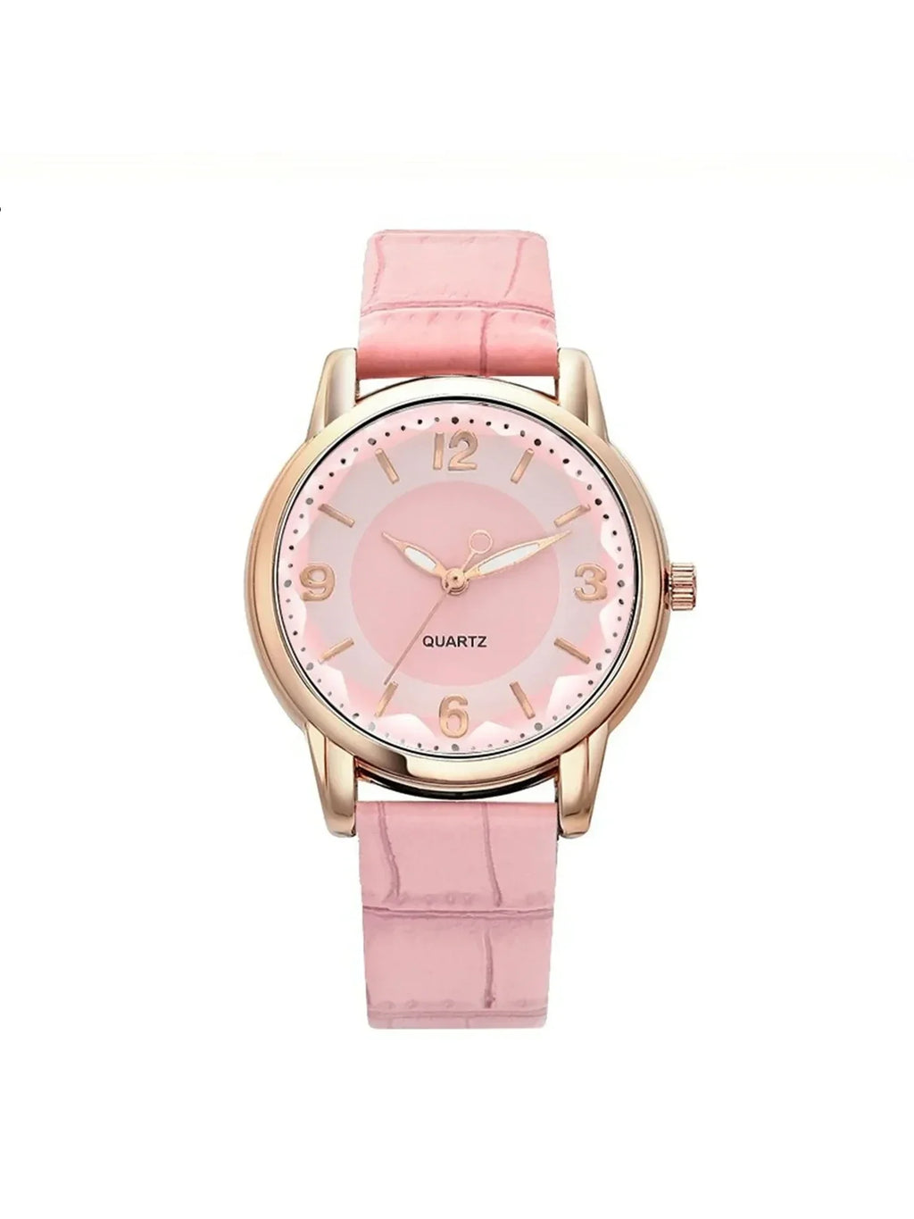 Women's Retro Square Dial Quartz Watch – Elegant Minimalist Women's Quartz Watch Qme Pink