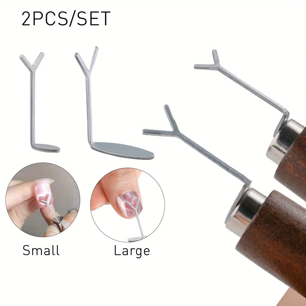 Heart-Shaped Cat Eye Nail Art Magnet Tool – Qme Nail Art Magnet Qme