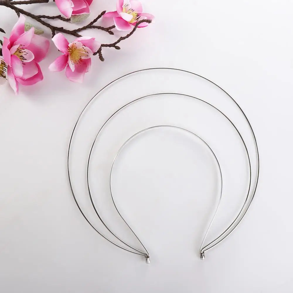 Multi-Layer Non-Slip Goddess Metal Headband | Thin Hair Hoop Metal Headband Qme