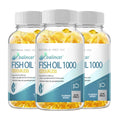 Triple Strength Omega-3 Fish Oil 600mg EPA DHA – 120 Softgels Omega-3 Supplement Qst 120 count-3 bottle