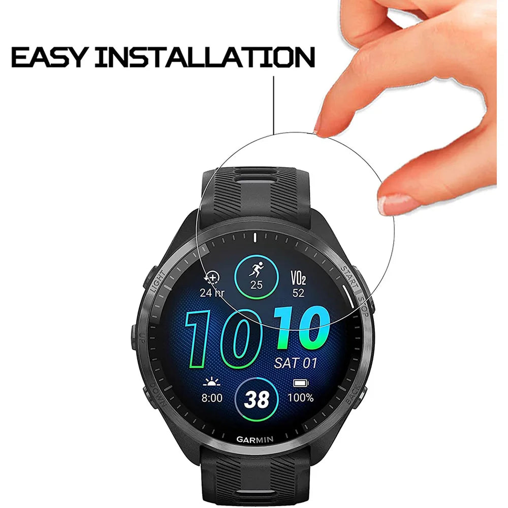Hydrogel Screen Protector Film – Garmin Forerunner 965 955 265 255 Watch Screen Protector Qme