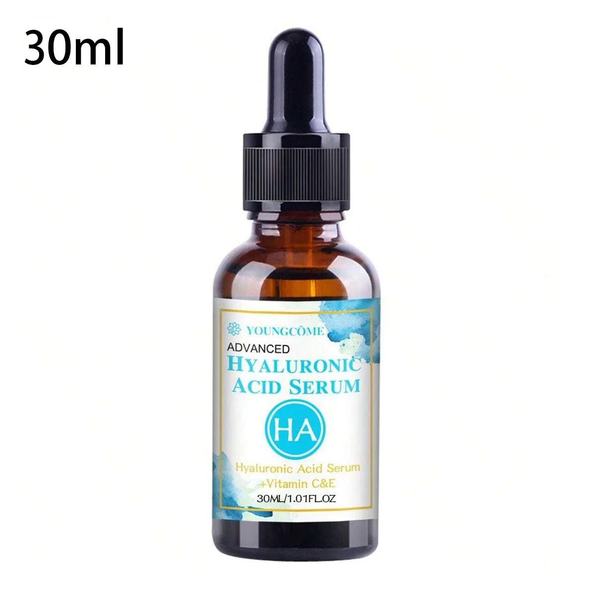 YOUNGCOME Vitamin C Facial Serum 50ml – Hyaluronic Acid Facial Serum Qst HA-30ML