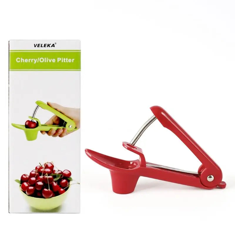 Cherry & Olive Pitter | Stainless Steel Fruit Pit Remover Fruit Pit Remover Qme A5
