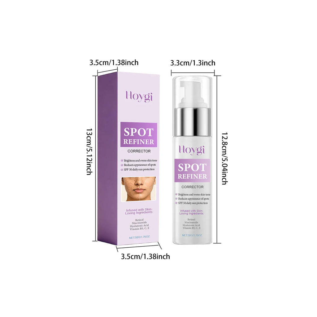 Spot Refiner Brightening Cream SPF – Dark Spot Corrector Brightening SPF Cream Qme