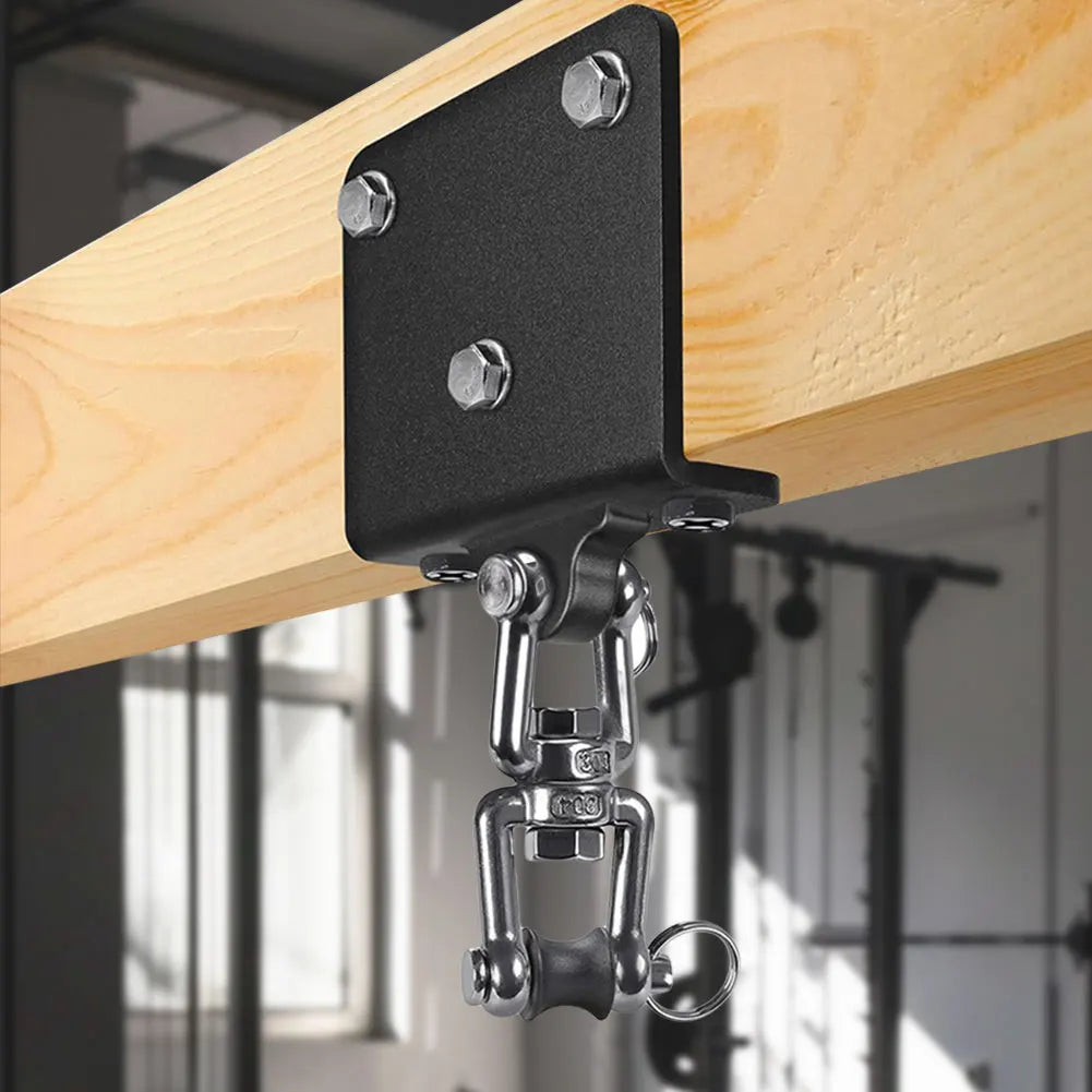 Punching Bag Ceiling Mount – 360° Swivel Heavy Bag Hanger Heavy Bag Ceiling Mount Qme