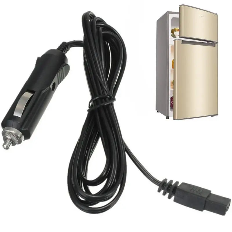 Car Refrigerator Power Cord 12V/24V DC Cigarette Lighter Cable Car Power Cable Qst