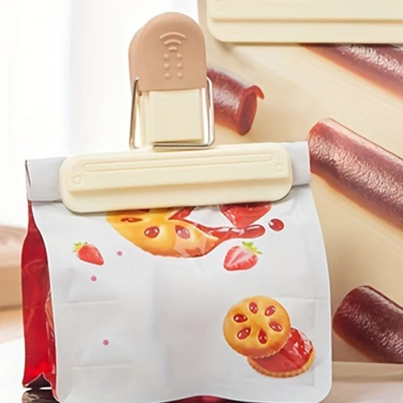Moisture-Proof Food Sealing Clips for Snacks, Tea & Kitchen Bags Food Sealing Clip Qme