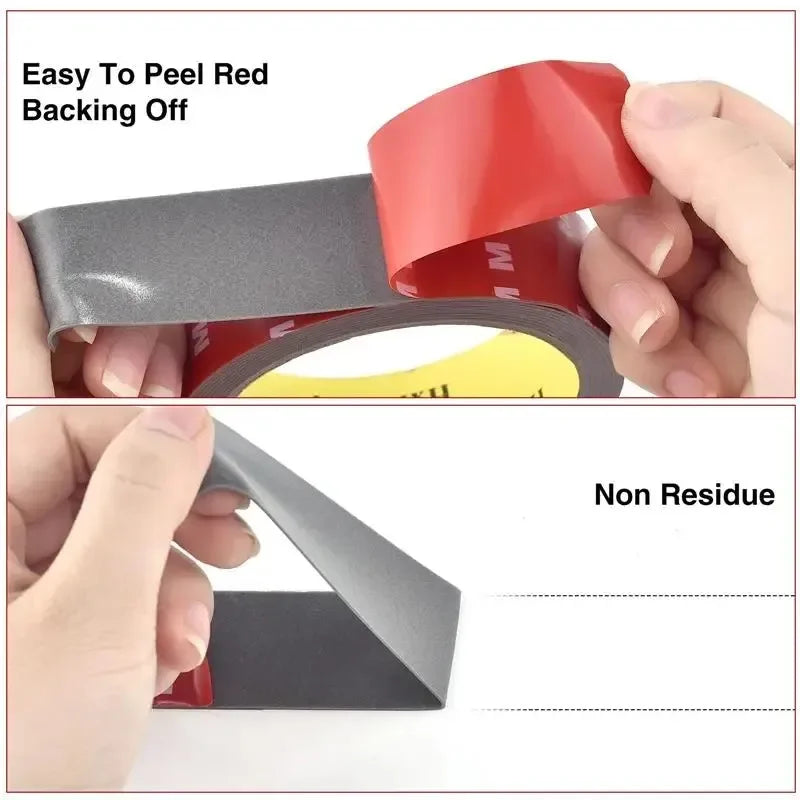 Heat-Resistant Double-Sided Car Adhesive Tape – 3M Strong Hold Automotive Adhesive Tape Qme