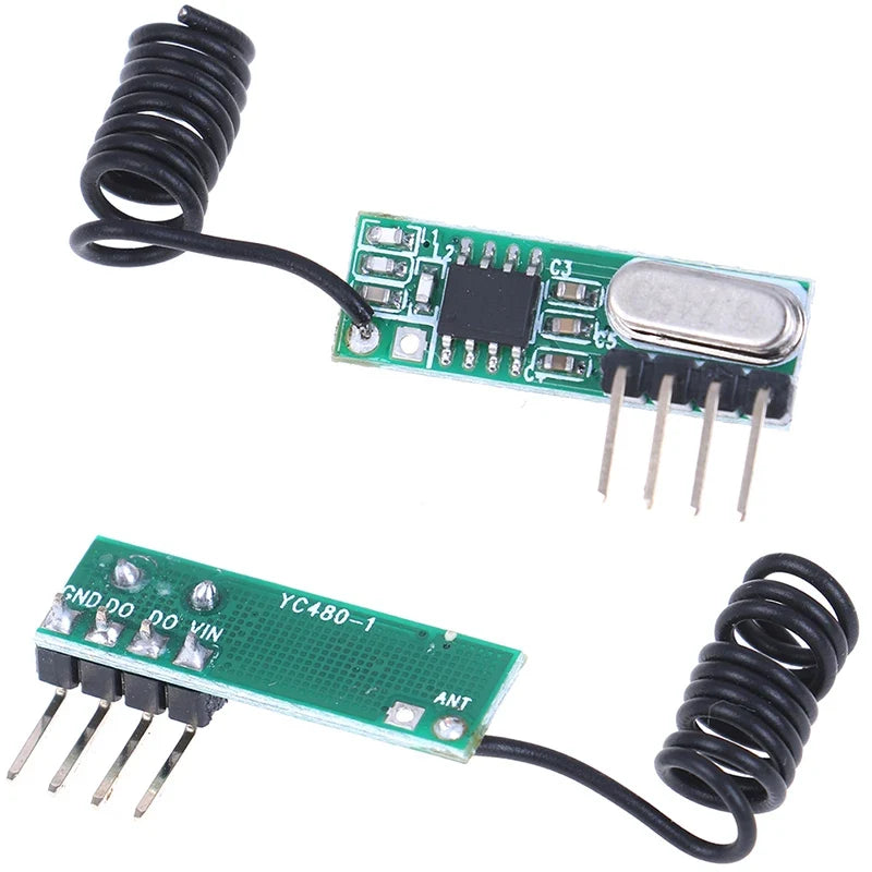 433 MHz 1CH RF Relay Receiver Wireless Remote Control Module RF Relay Module Qme