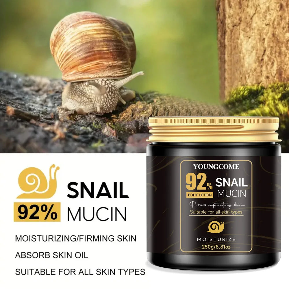 YOUNGCOME 92% Snail Protein Cream – Firming Body Lotion 250g Snail Protein Cream Qst
