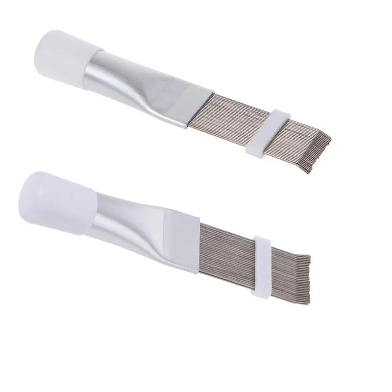 Stainless Steel AC Fin Comb Brush & Evaporator Cleaner AC Fin Comb Tool Qme