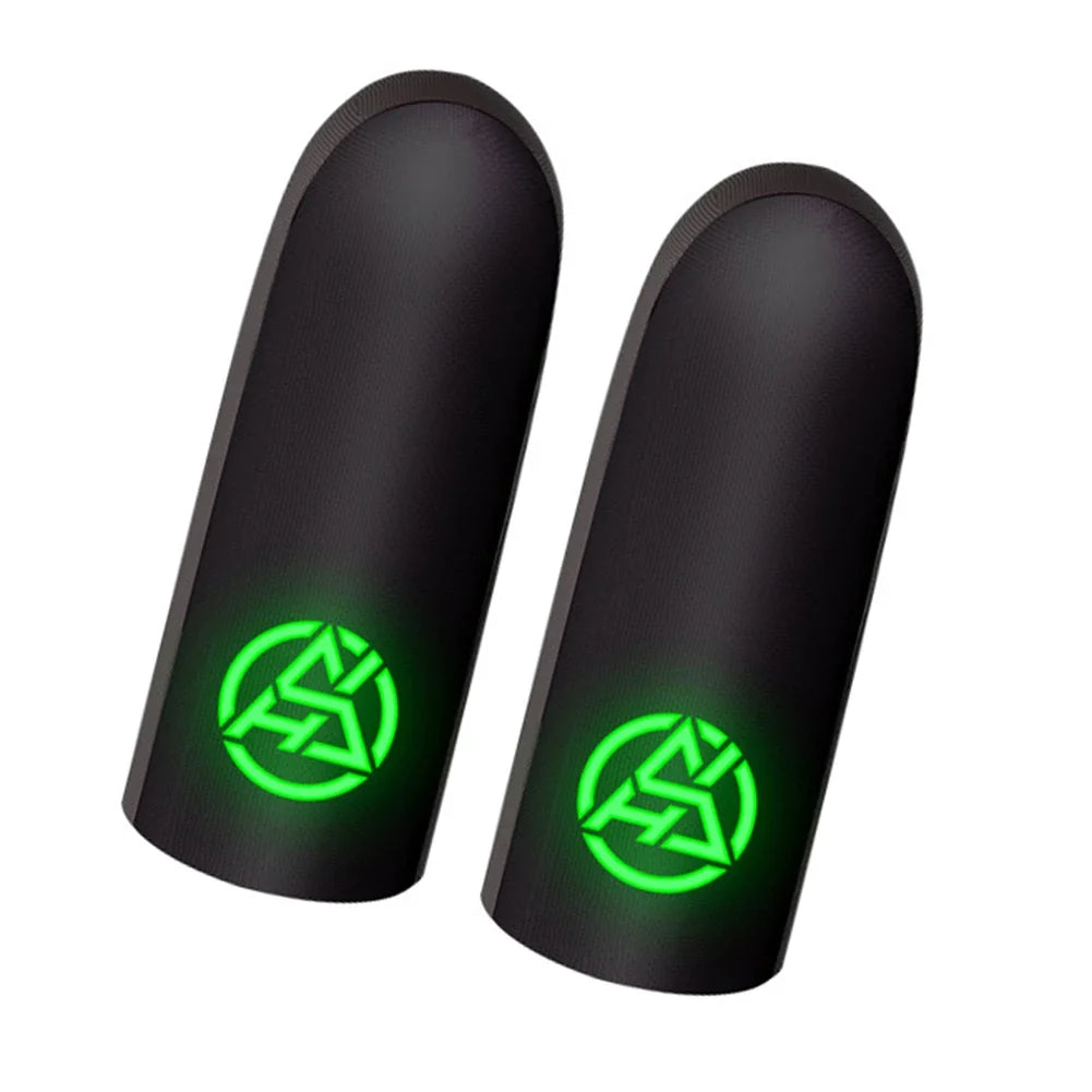 Luminous Finger Thumb Sleeve Gloves – Breathable & Sweat-Proof Gaming Finger Sleeves Qme