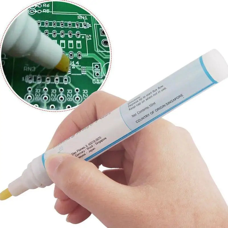 Kester 951 Rosin Flux Pen 10ml | No-Clean Low-Solid Solder Soldering Flux Pen Qme