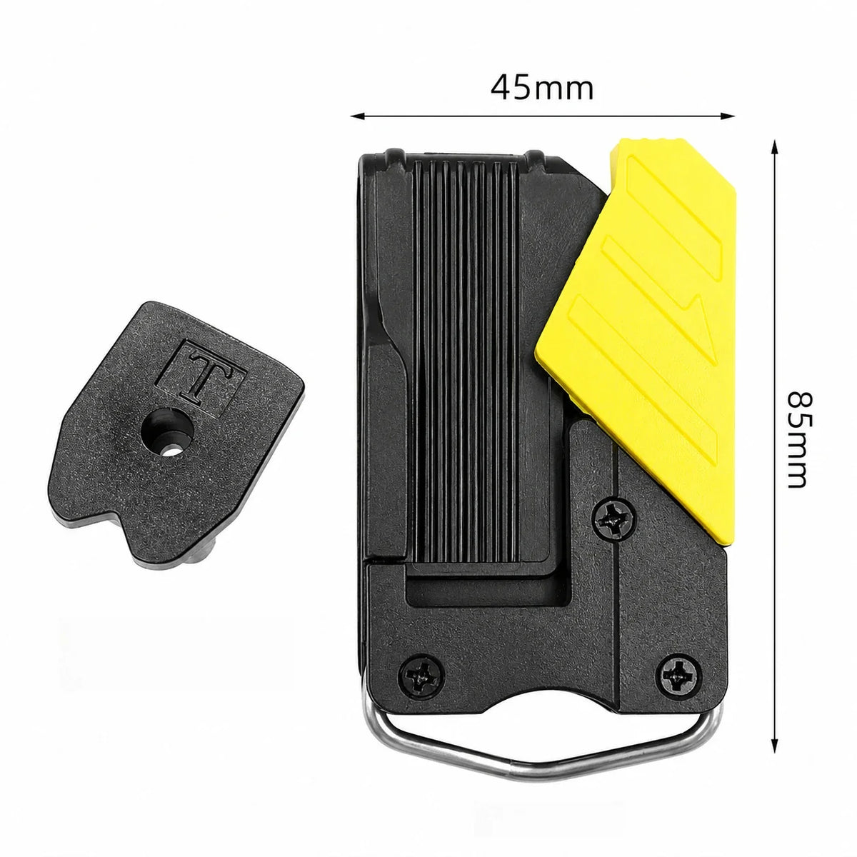 Universal Tool Belt Clip Quick Release Buckle & Hook Tool Belt Clip Qme B-Yellow