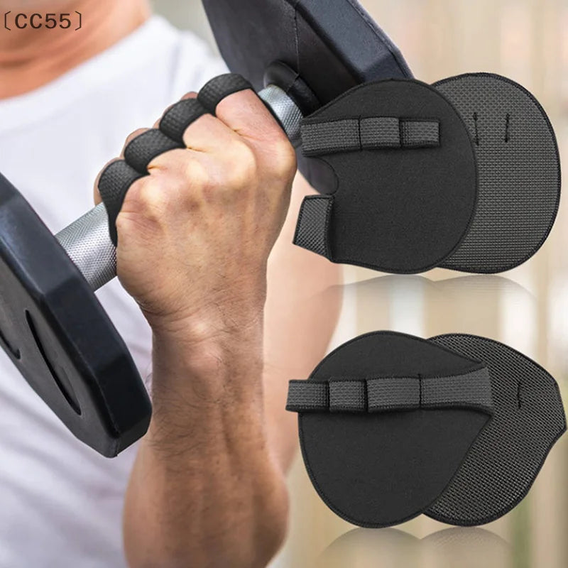 Four-Finger Weightlifting Gloves – Anti-Slip Gym Hand Protector Weightlifting Gloves Qst
