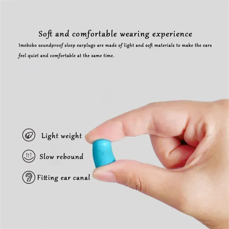 Lipstick Memory Foam Noise Reducing Earplugs – Sleep & Study Noise Reducing Earplugs Qme