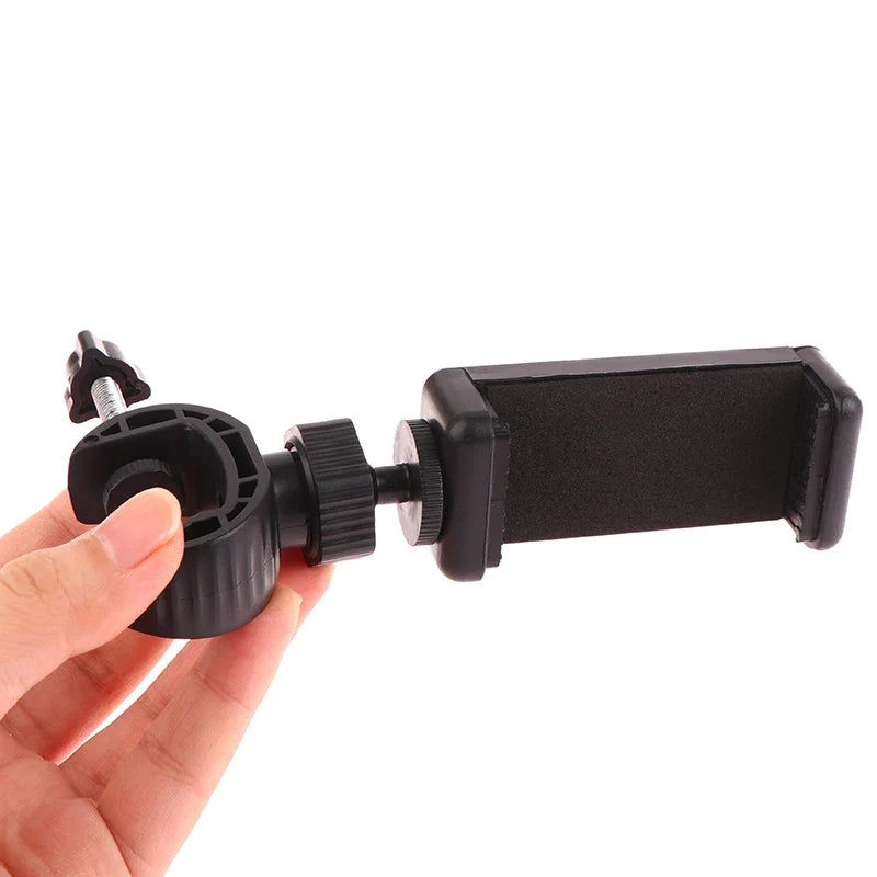 Universal Smartphone Holder Clip Mount for Microphone Stands Phone Holder Mount Qme