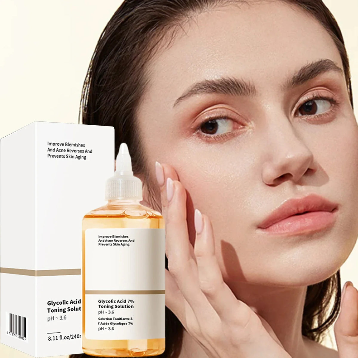Glycolic Acid 7% Toner – Brighten, Exfoliate & Fade Marks Exfoliating Toner Qme