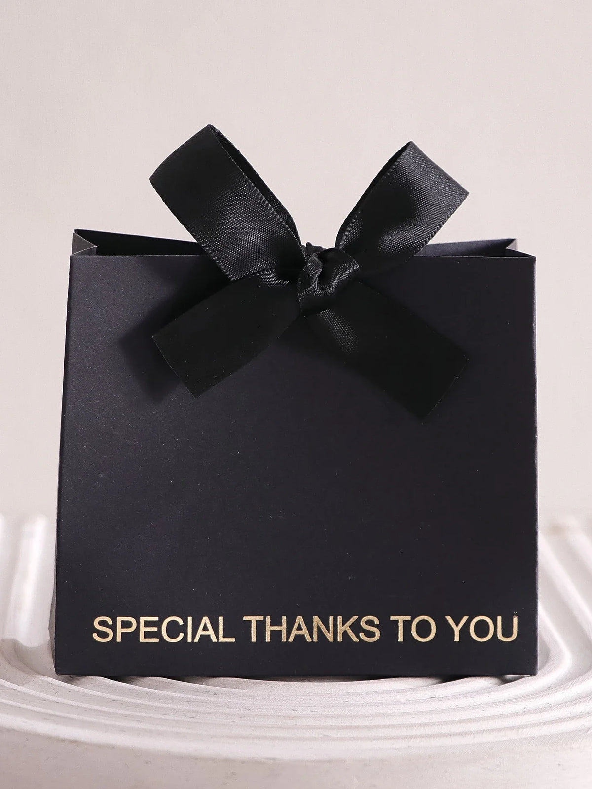 5 Elegant Thank You Gift Boxes – Wedding & Party Favors Wedding Favor Boxes Qme Black 5Pcs Other Other