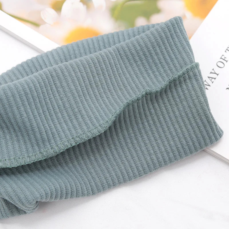 Elastic Knit Headbands for Women – Yoga, Makeup & Wash Knit Headband Qme