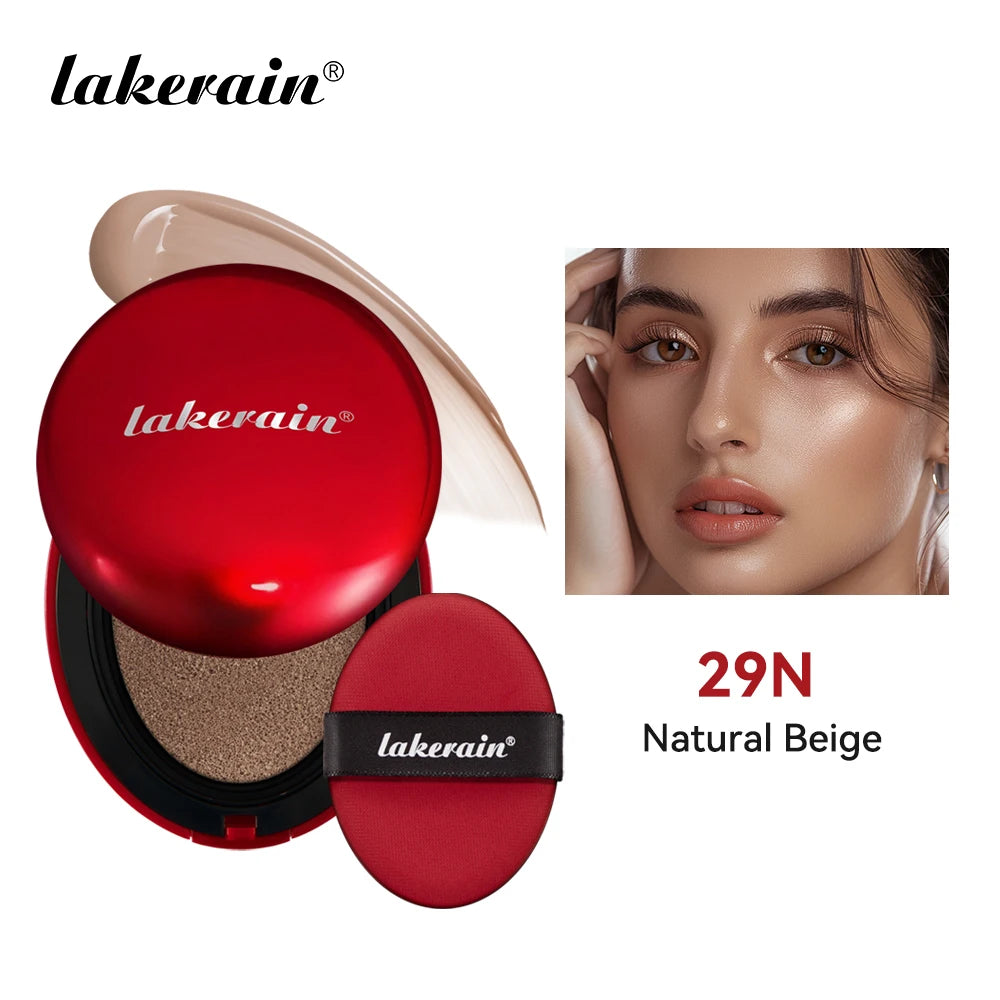 Lakerain Air Cushion BB Cream – Waterproof, SPF Foundation Cushion Foundation Qst 29N