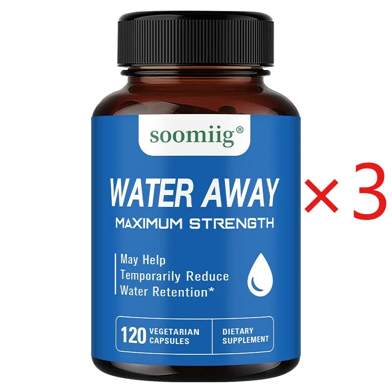 VITALXTRA Herbal Water Balance Capsules – Dandelion & Green Tea Herbal Supplement Qst 120 count-3 bottle