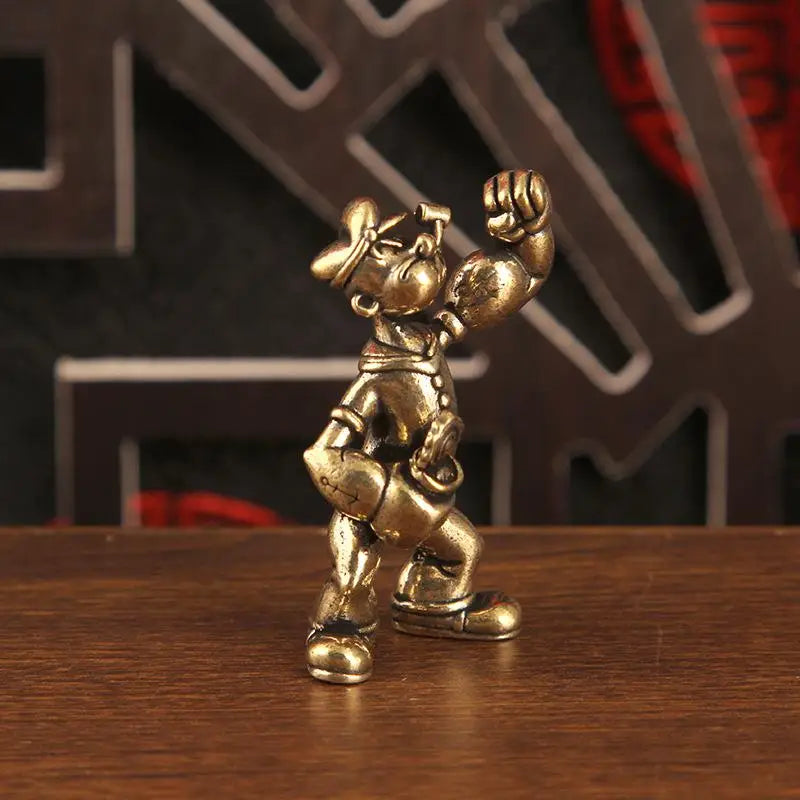 Popeye Sailor Man Resin Figurine – Desk, Home & Car Ornament Decorative Figurine Qme