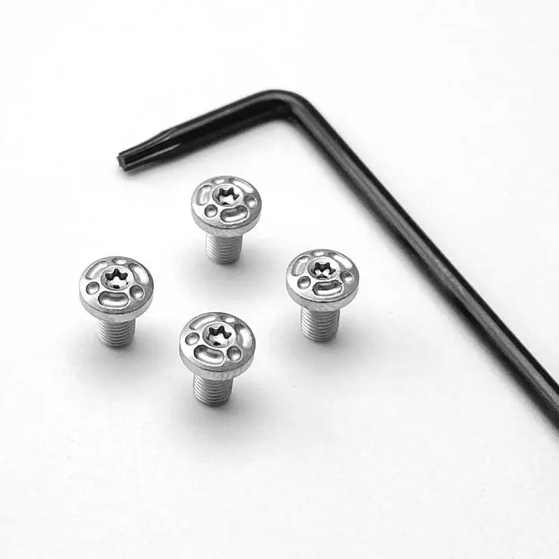 1911 Grip Screws Set – Stainless Steel CNC T8 Torx 4pcs + Tool Grip Screw Set Qst