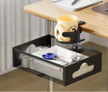360° Rotary Under-Desk Cup Holder & Anti-Spill Storage Rack Desk Organizer Rack Qme Default Title