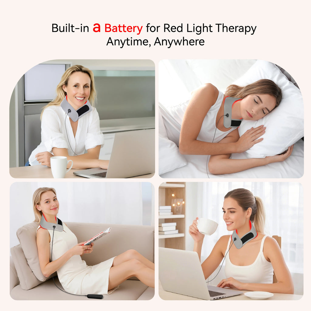 Hello Face L1 Neck Red Light Therapy Device 660nm 850nm Red Light Therapy Device Qst