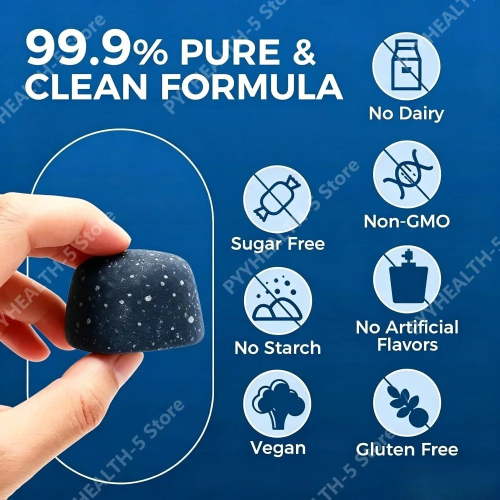 Vitamin B2 B3 PQQ Gummies 30ct – Daily Cellular Nutrition Vitamin Gummies Qst