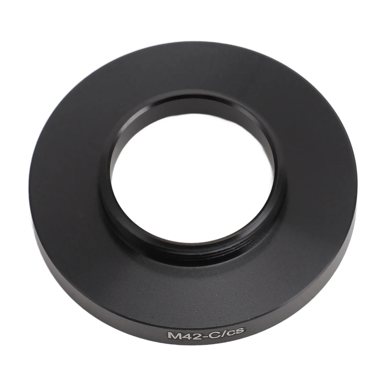 M42 to C/CS Mount Adapter Ring – Macro & Telescope Use Lens Mount Adapter Qst black