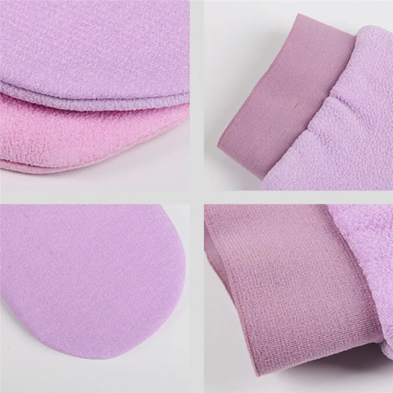 Exfoliating Bath Scrub Mitt – Spa Body Scrubber Glove Body Scrub Mitt Qst