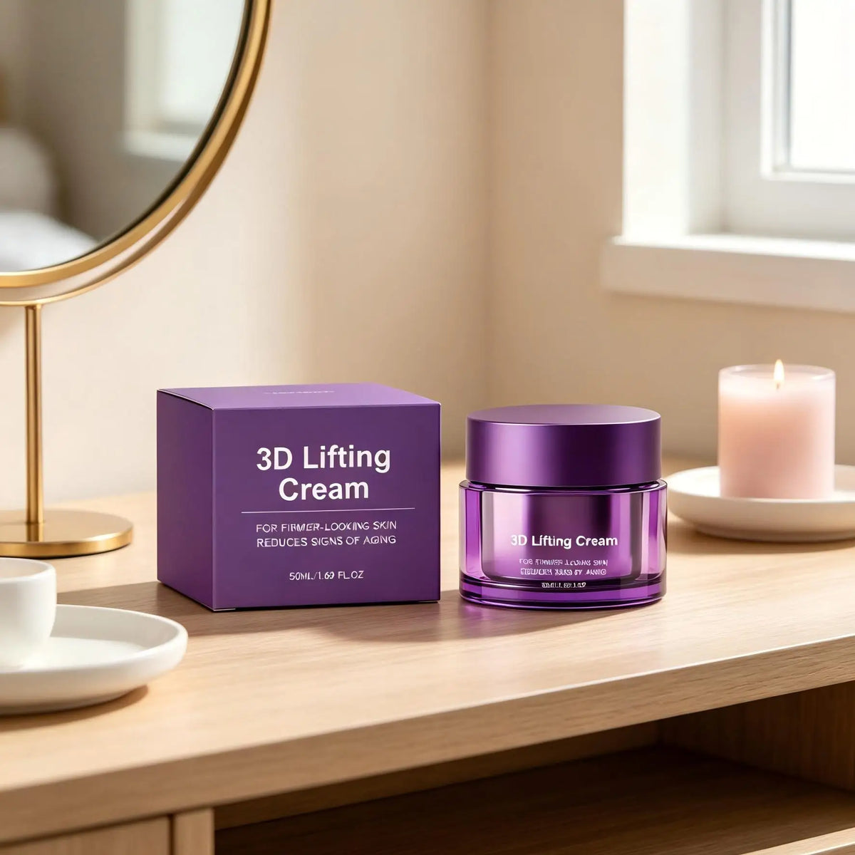 3D Lifting Face Cream – Firming, Moisturizing & Anti-Aging 50ml Anti-Aging Face Cream Qst