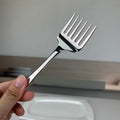 Stainless Steel 6-Tine Dessert Fork | Party Kitchen Tableware Dessert Fork Qme B