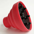 Universal Silicone Hair Dryer Diffuser Cover | Scalable Fit Hair Diffuser Attachment Qme 1pcs red