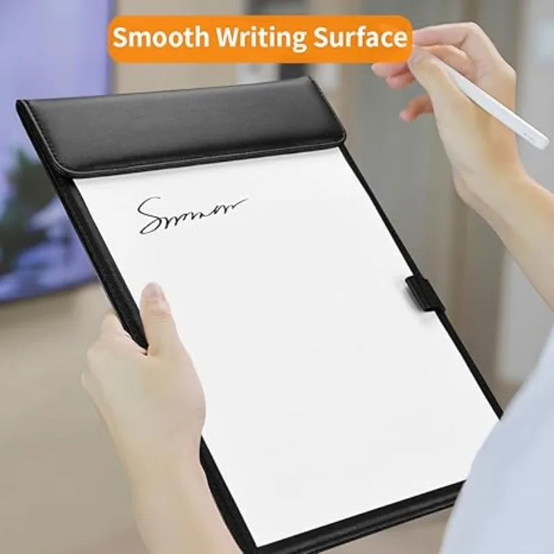 A4 PU Leather Clipboard Folder & Document Holder Clipboard Folder Qme